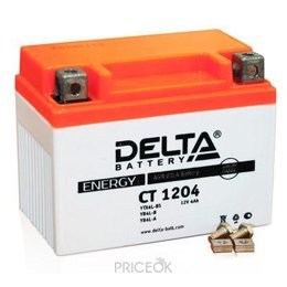 Аккумуляторную батарею Автомобильный аккумулятор DELTA CT 1204
